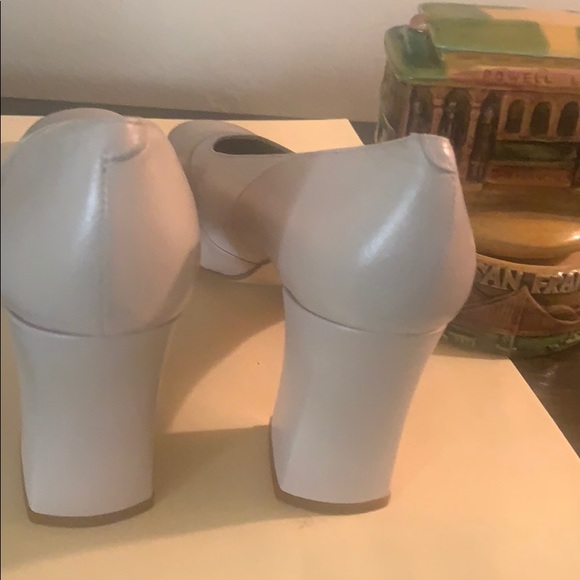 VALERIE STEVENS CASTILE COLORBLOCK HEELS PUMPS SZ 8.5AA LEATHER ESPANA SPAIN - Picture 7 of 9